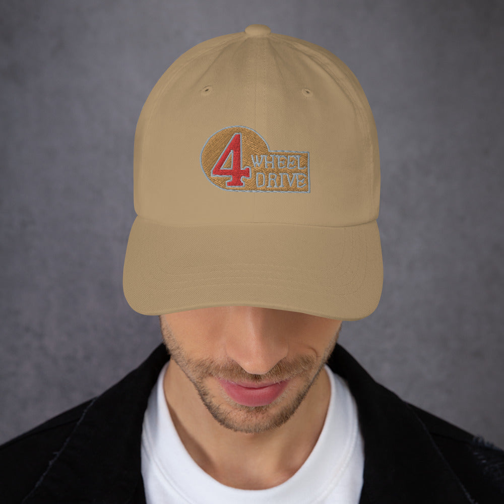 4 Wheel Drive Embroidered Dad hat