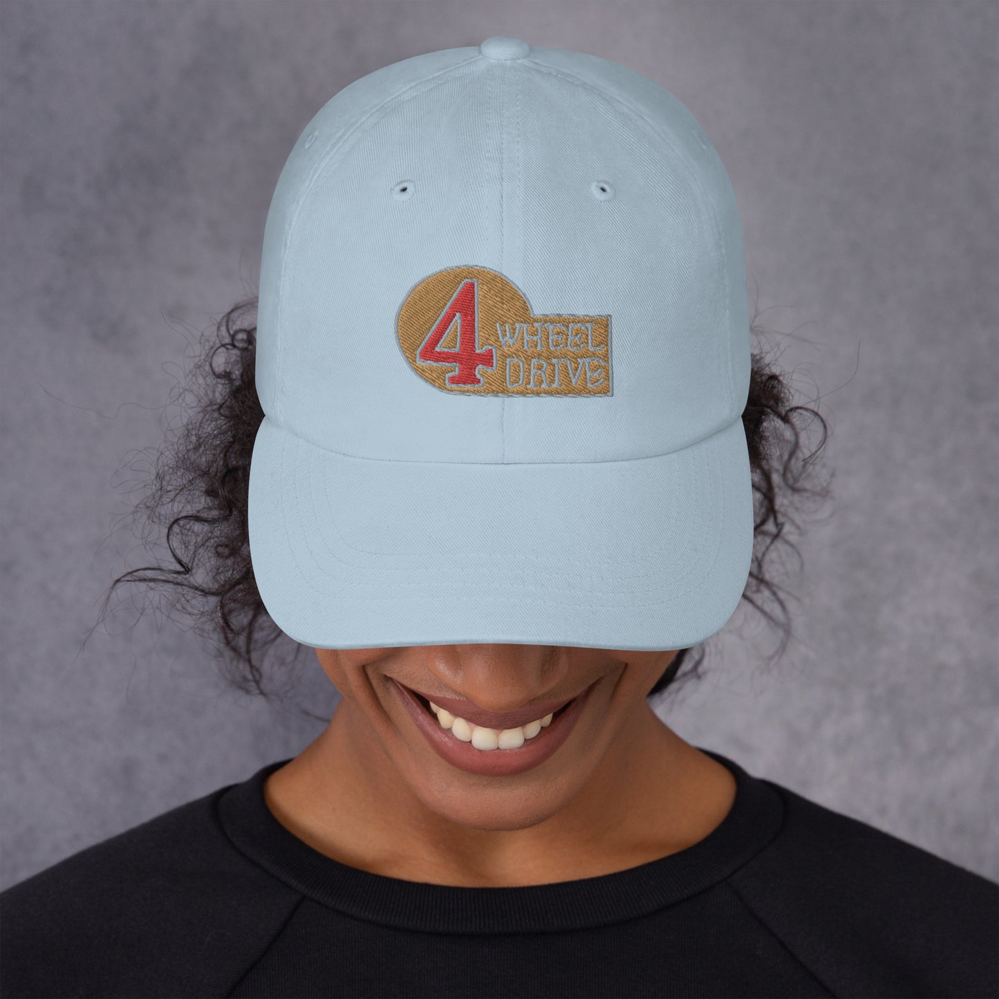 4 Wheel Drive Embroidered Dad hat