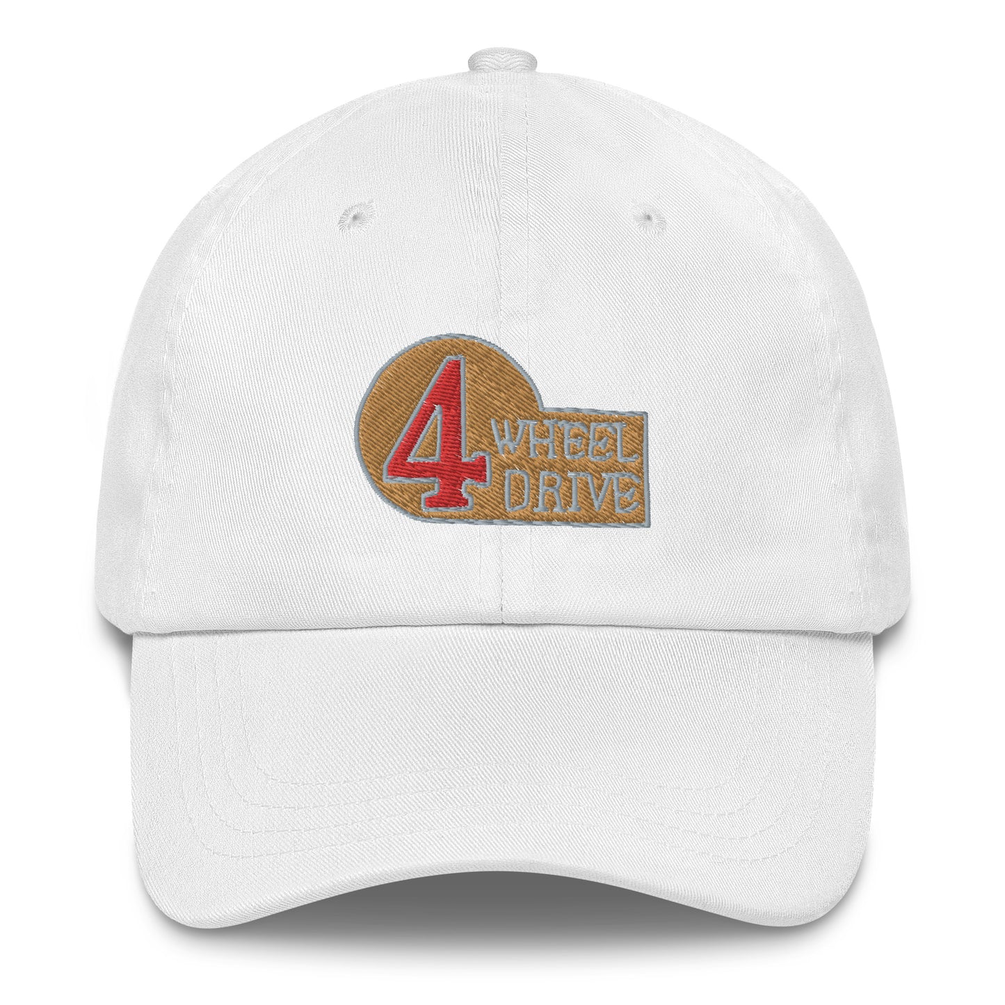 4 Wheel Drive Embroidered Dad hat