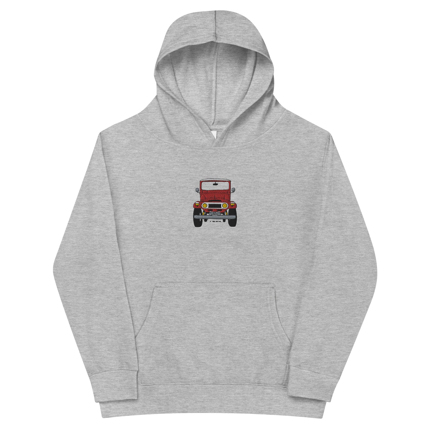 Kids Fj40 Embroidered fleece hoodie