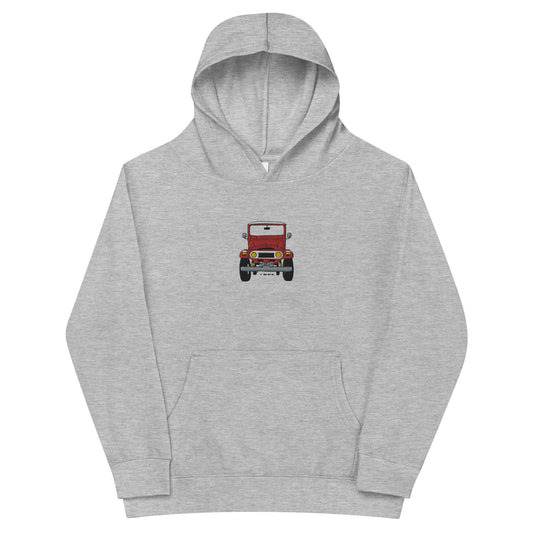 Kids Fj40 Embroidered fleece hoodie