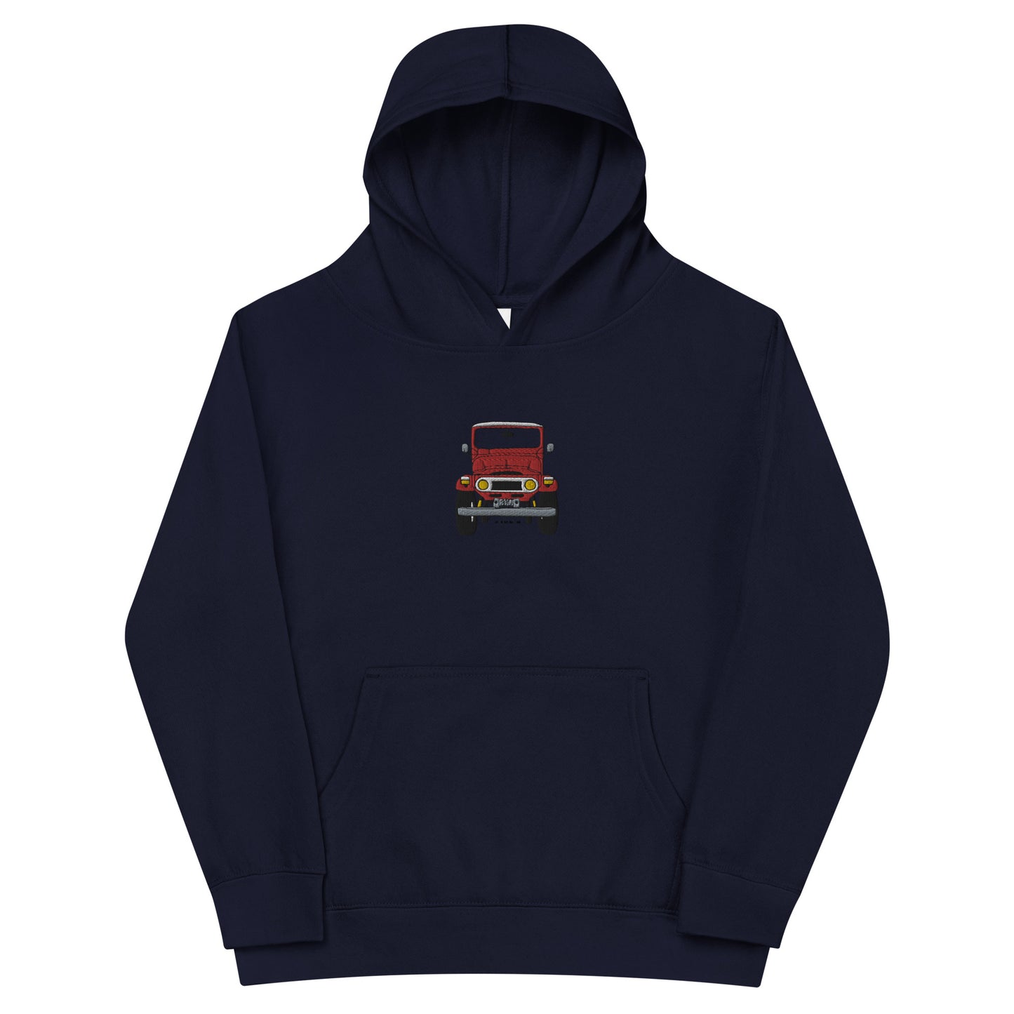 Kids Fj40 Embroidered fleece hoodie