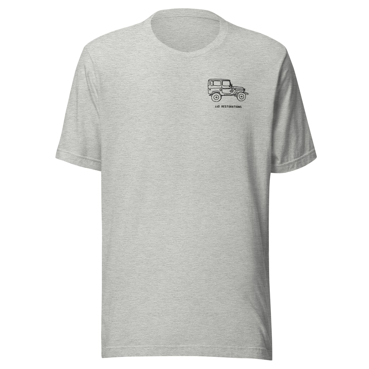 Embroidered side FJ40 short-sleeve unisex T-Shirt