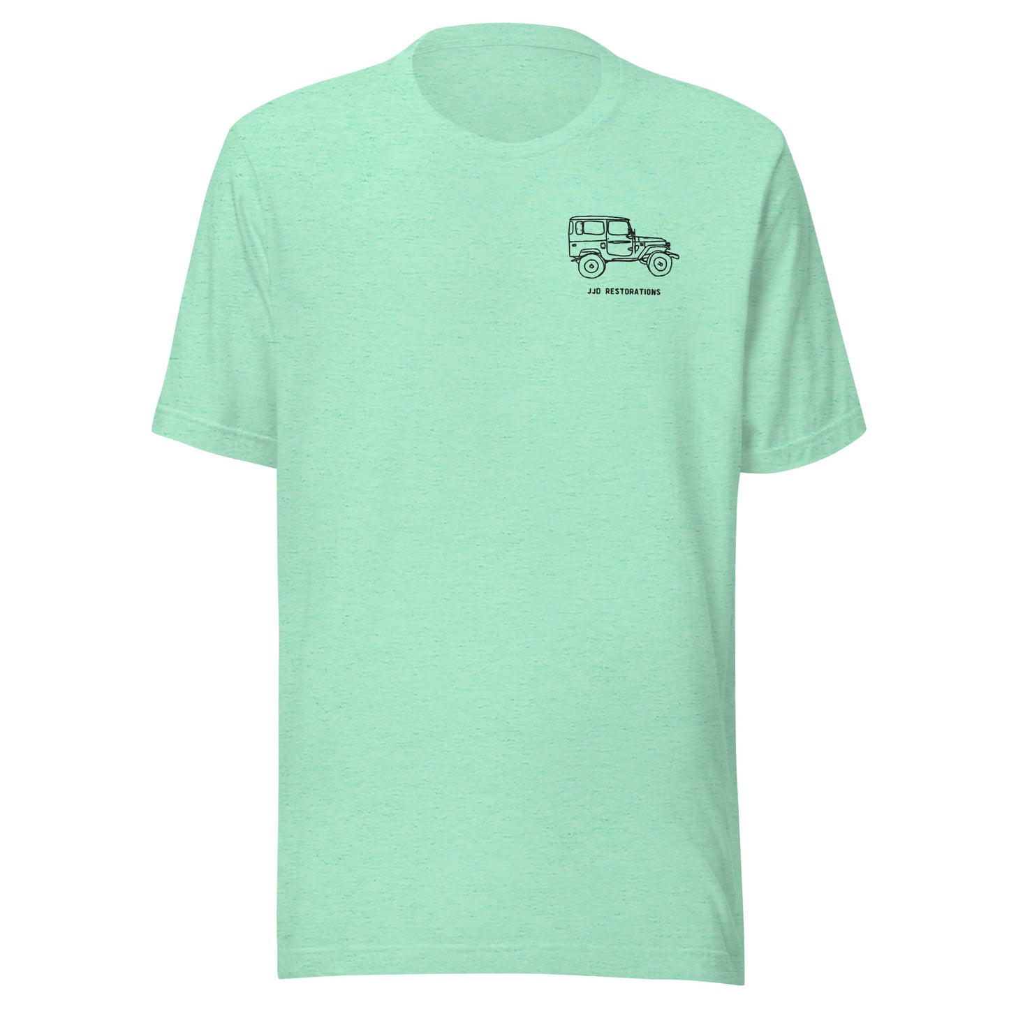 Embroidered side FJ40 short-sleeve unisex T-Shirt