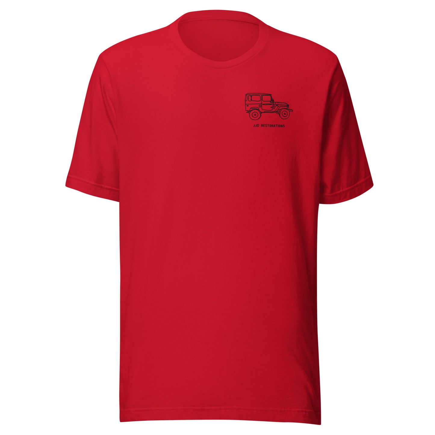 Embroidered side FJ40 short-sleeve unisex T-Shirt