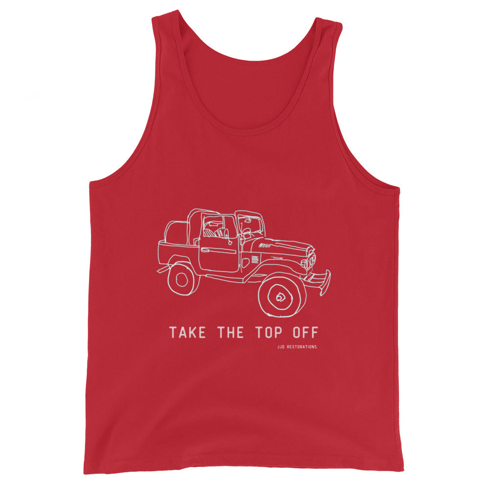 Take The Top Off Unisex Tank