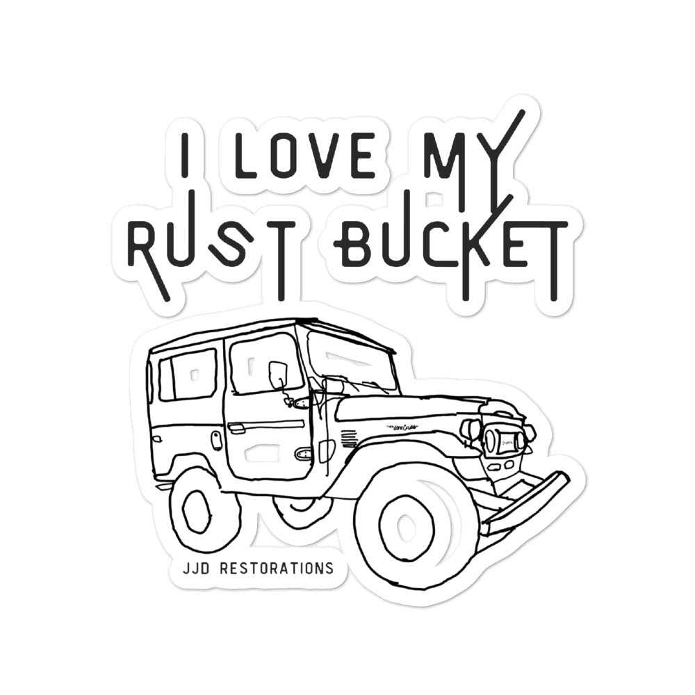 Must love rust sticker