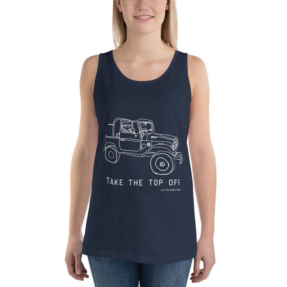 Take The Top Off Unisex Tank