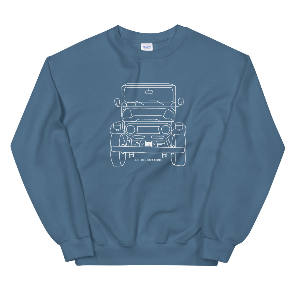 Front-Facing FJ40 Unisex Sweatshirt