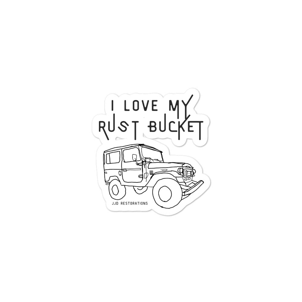 Must love rust sticker