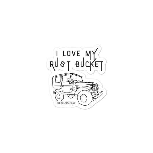 Must love rust sticker