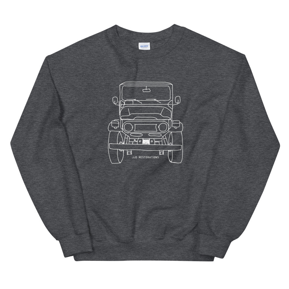 Front-Facing FJ40 Unisex Sweatshirt