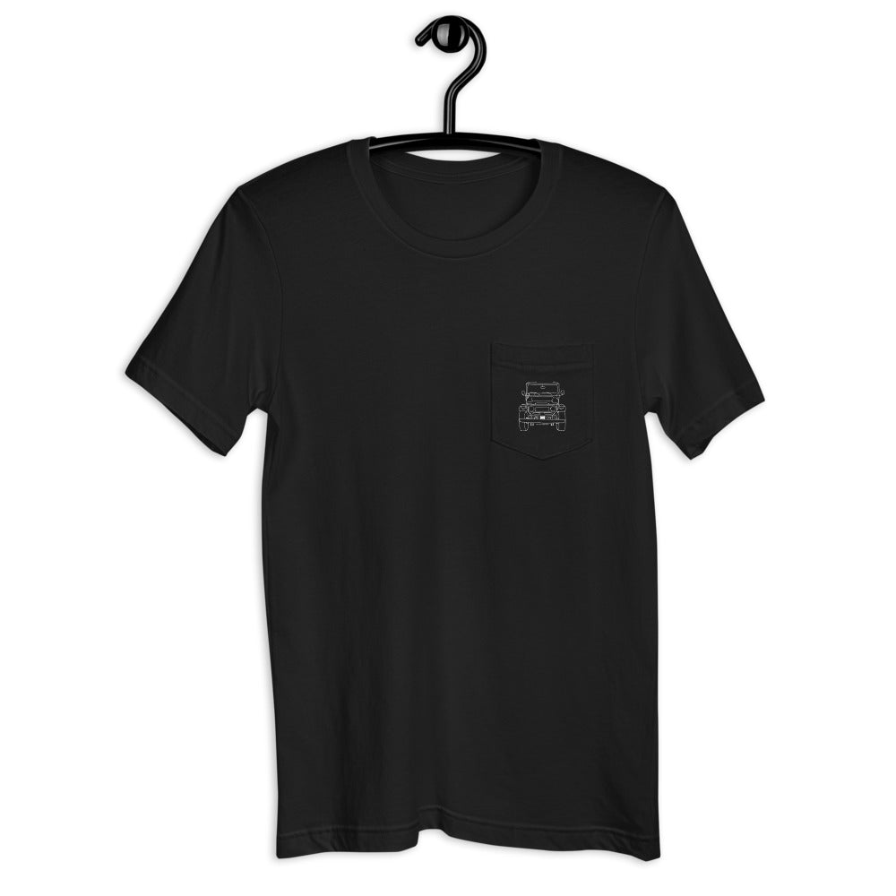 FJ40 Front Unisex Pocket T-Shirt