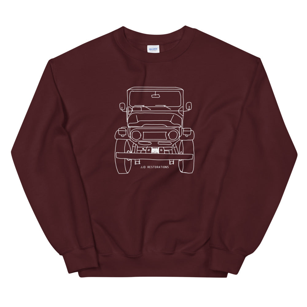 Front-Facing FJ40 Unisex Sweatshirt