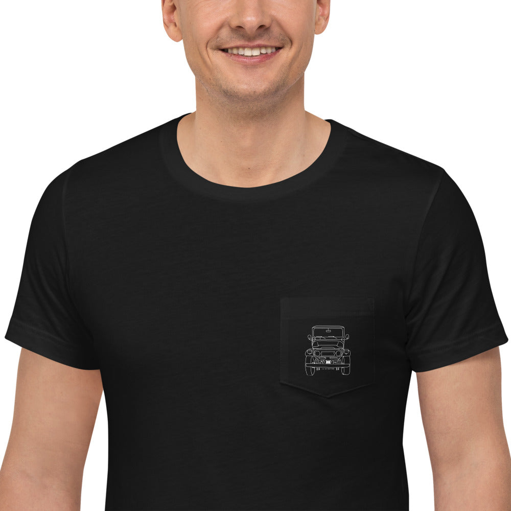 FJ40 Front Unisex Pocket T-Shirt