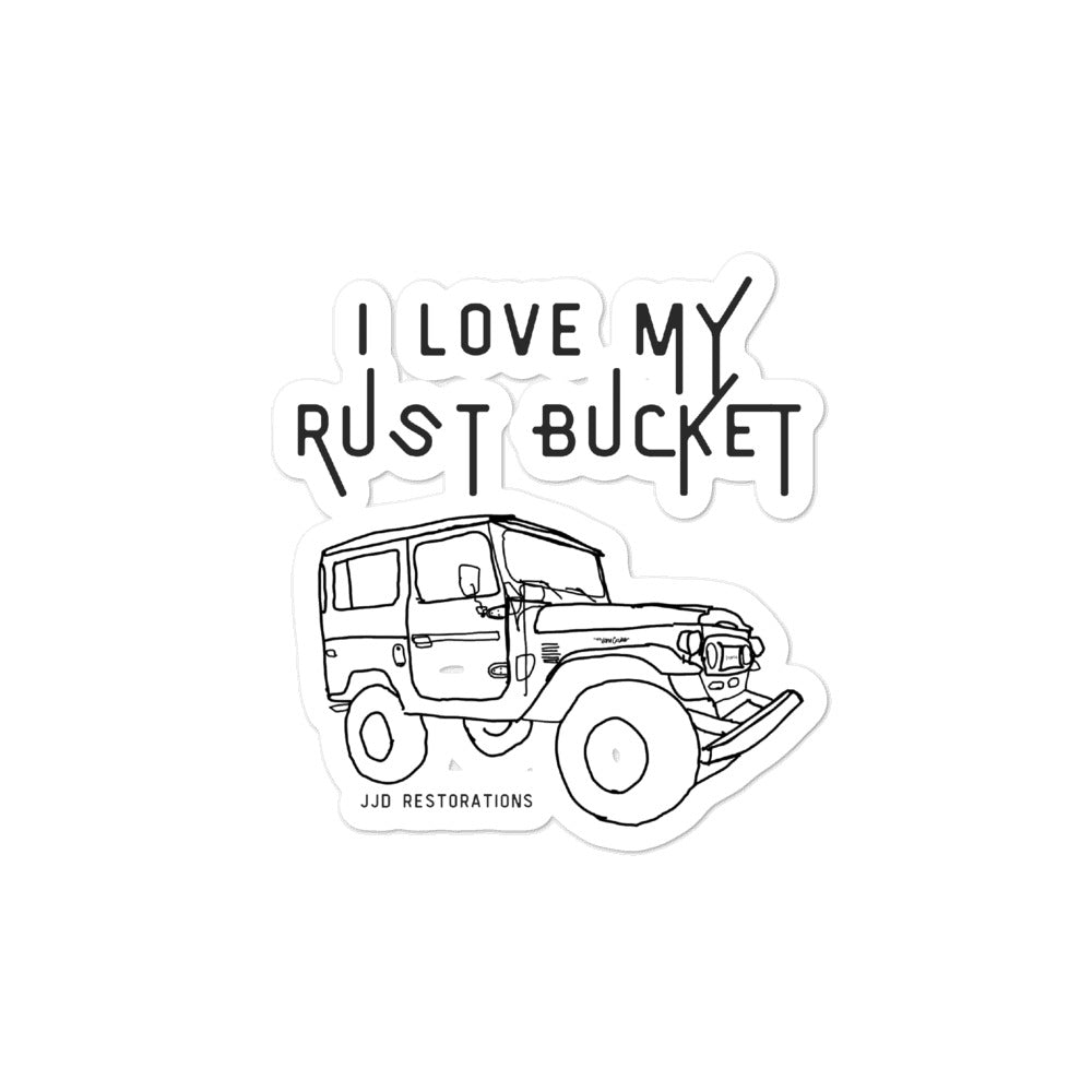 Must love rust sticker