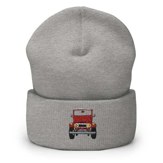 Embroidered freeborn FJ40 Cuffed Beanie